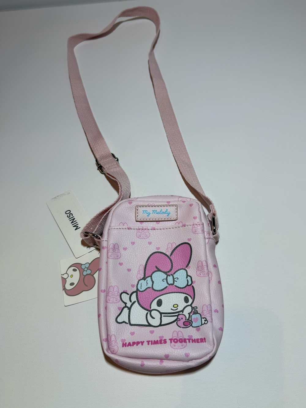 San Rio My Melody Pink Crossbody Phone Bag